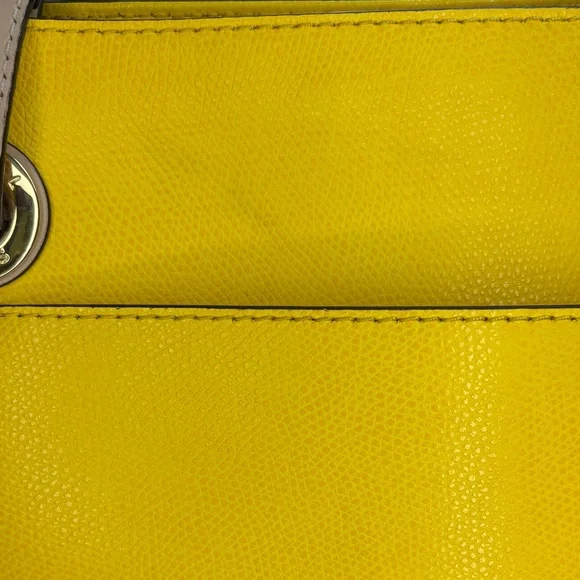 Michael Kors Bright Yellow Tote - Picture 4 of 13